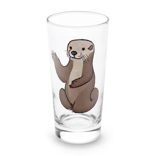 浮世絵風カワウソくん Long Sized Water Glass