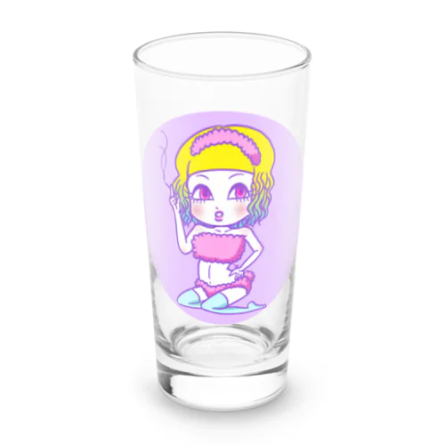 タバコ女子ちゃん Long Sized Water Glass