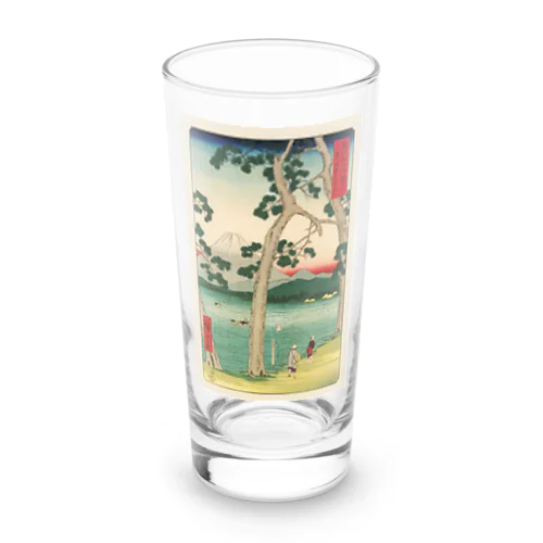 広重「冨二三十六景㉕　東海堂左り不二」歌川広重の浮世絵 Long Sized Water Glass