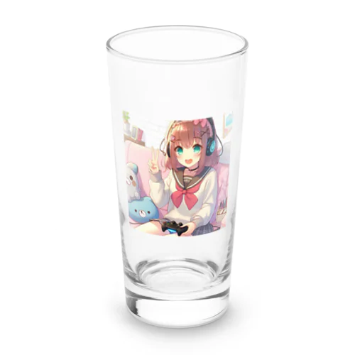 ゲーム女子 Long Sized Water Glass