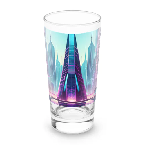 サイバーパンク都市 Long Sized Water Glass