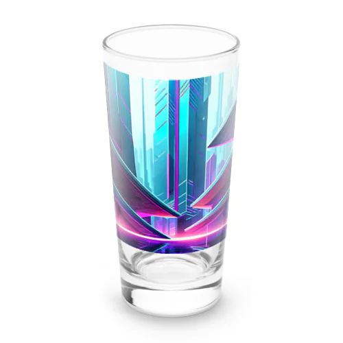 サイバーパンク都市 Long Sized Water Glass