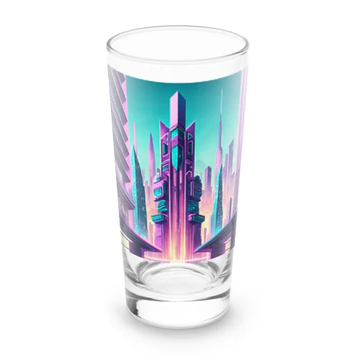 サイバーパンク都市 Long Sized Water Glass