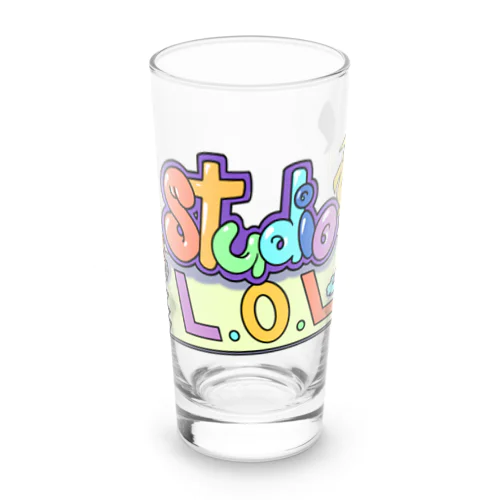 Studio L.O.L カラフルロゴ Long Sized Water Glass