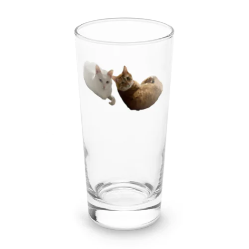 なんですか顔のぽっぺ Long Sized Water Glass