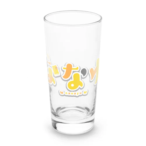 ななゆロゴ Long Sized Water Glass