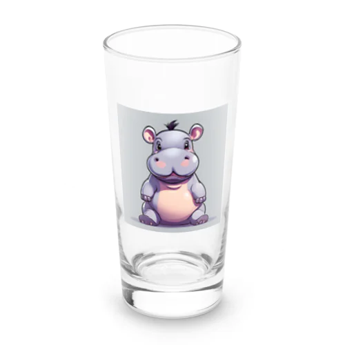 かわいいカバのグッズ Long Sized Water Glass