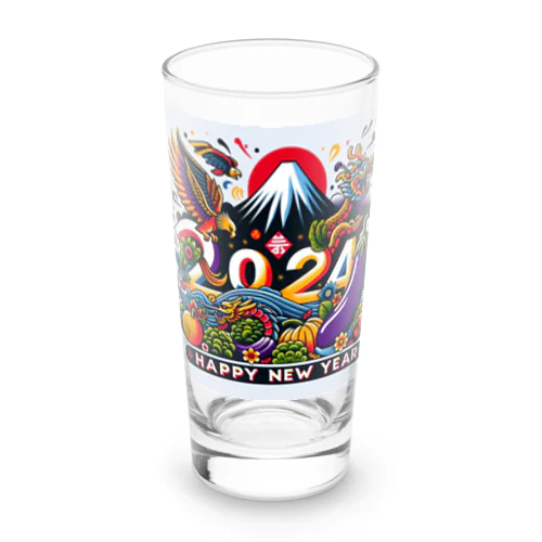 2024年　ハッピーニューイヤー Long Sized Water Glass