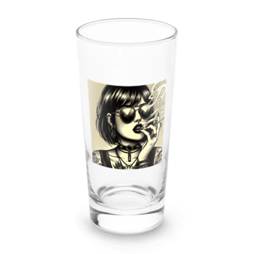 パンク女 Long Sized Water Glass