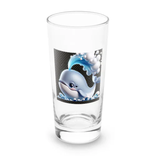 潮ふきクジラのモン太 Long Sized Water Glass