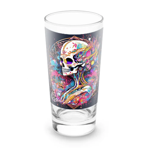 Skull_005 Long Sized Water Glass