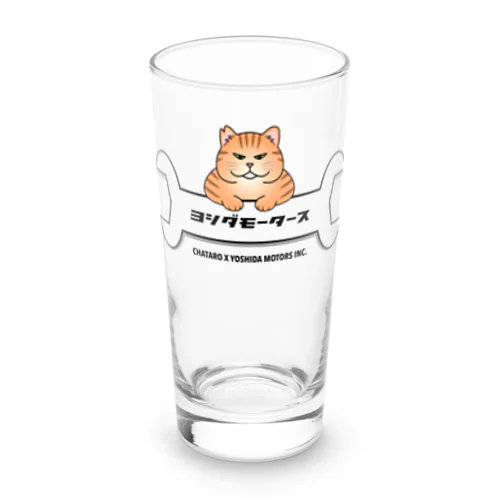 茶太郎×ヨシダモータース コラボ Long Sized Water Glass