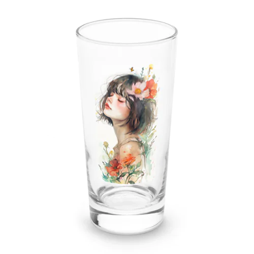 静かな思索の午後 Long Sized Water Glass