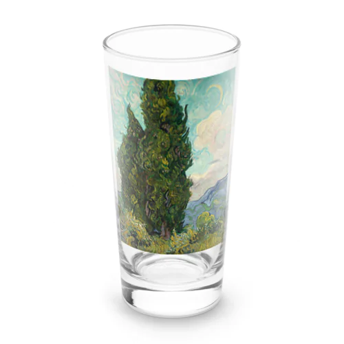 ゴッホ《糸杉》 Long Sized Water Glass