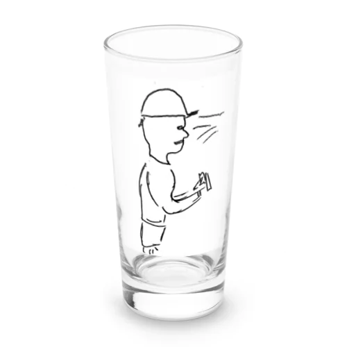 働らくお兄さん Long Sized Water Glass