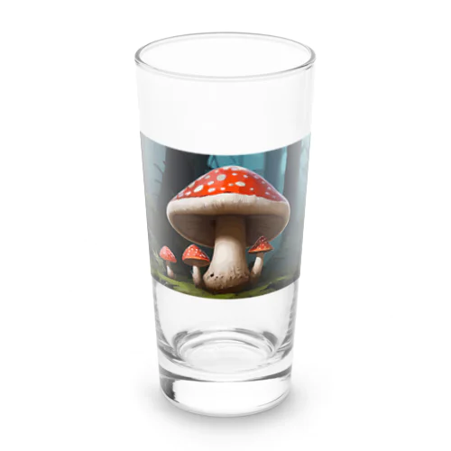 メルヘンで毒がありそうなキノコ Long Sized Water Glass