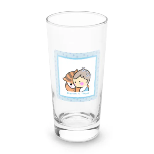 悲しいややおを励ますりすたん Long Sized Water Glass