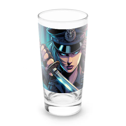 サイバーパンクサムライガールNo.6 Long Sized Water Glass
