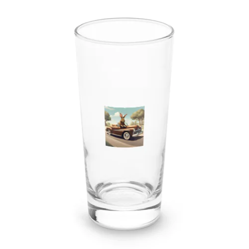 アメ車うさぎ Long Sized Water Glass