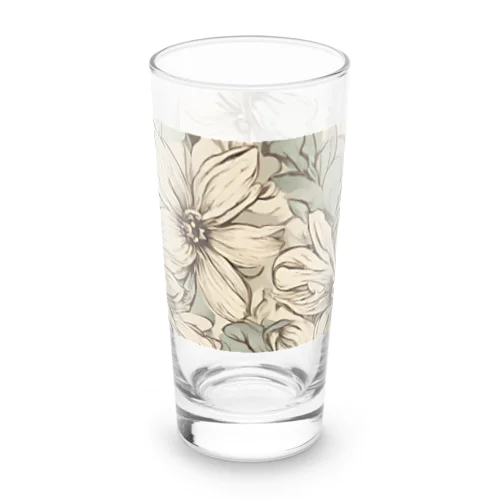 淡い花柄のグッズ Long Sized Water Glass