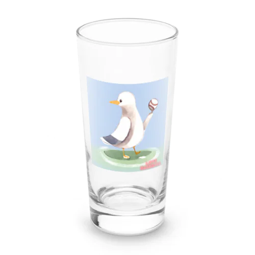 野球をする鴎 Long Sized Water Glass