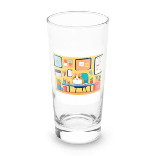 仕事場のハムスター Long Sized Water Glass