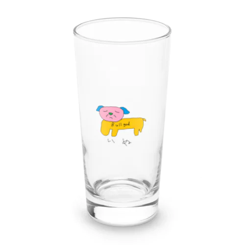 いぬさん(犬種：ブルゴッド) Long Sized Water Glass