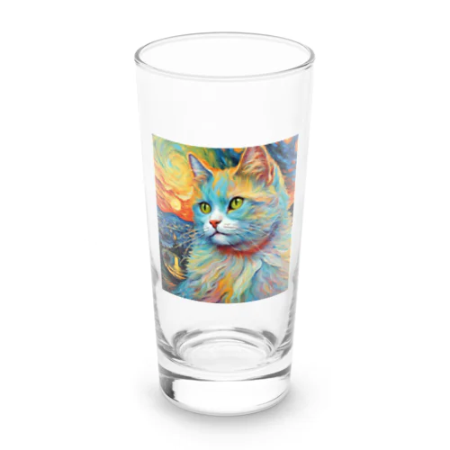 スピリチュアルにゃんこ Long Sized Water Glass