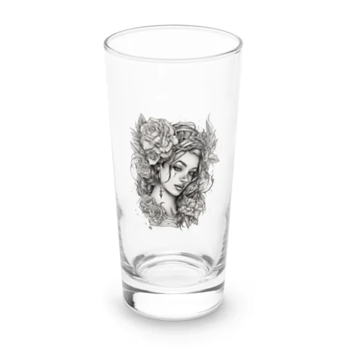 美しい女性 Long Sized Water Glass