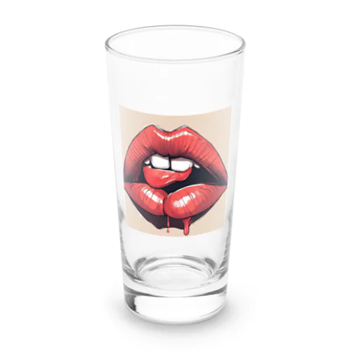 lips Long Sized Water Glass