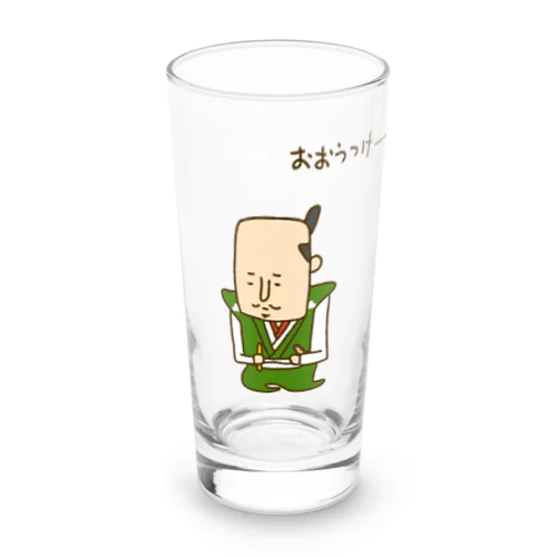 画伯チックな織田信長 Long Sized Water Glass