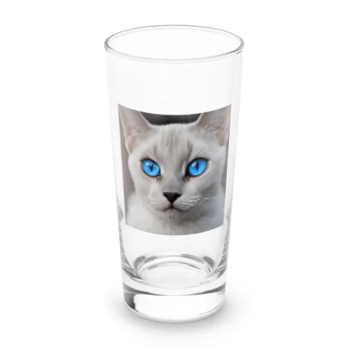 青目の猫 Long Sized Water Glass