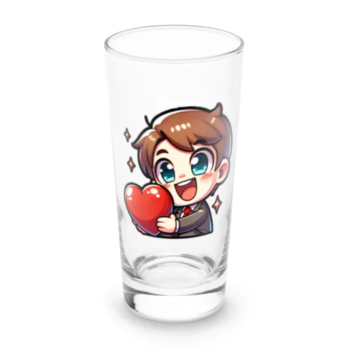 チョコレートよりも甘い笑顔 Long Sized Water Glass