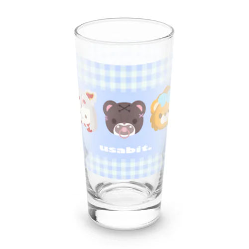 【usabit】けもびっとBlue Long Sized Water Glass