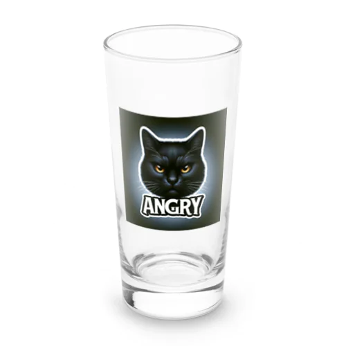 アングリー黒猫シリーズ Long Sized Water Glass