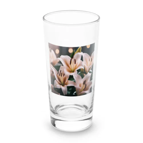 ヒメユリの優雅な花弁 ロンググラス