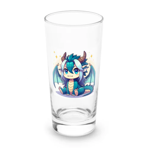 可愛らしいドラゴンマスコット Long Sized Water Glass