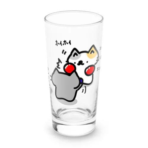 ボクシングエクササイズでしゅっしゅ！ Long Sized Water Glass