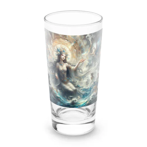 水の女神と猫 ロンググラス
