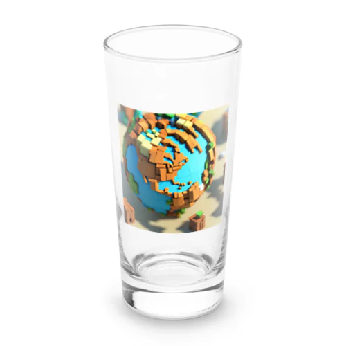 KAWAii宇宙人から見た地球 Long Sized Water Glass