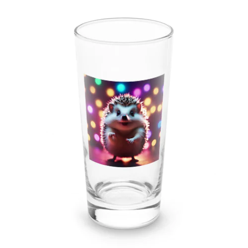 ダンスパーティーをしているハリネズミ Long Sized Water Glass