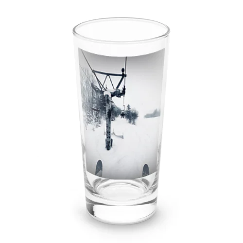 リフトの上で Long Sized Water Glass