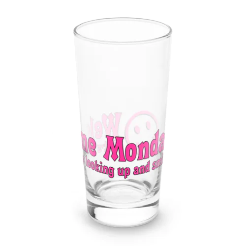 WelcomeMonday(ピンク) Long Sized Water Glass