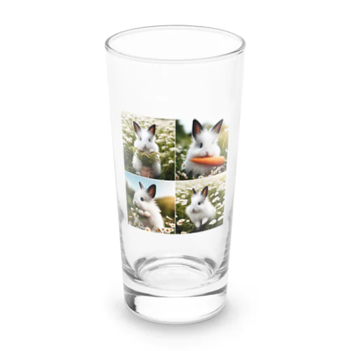 ニンジン子ウサギ4画像 Long Sized Water Glass