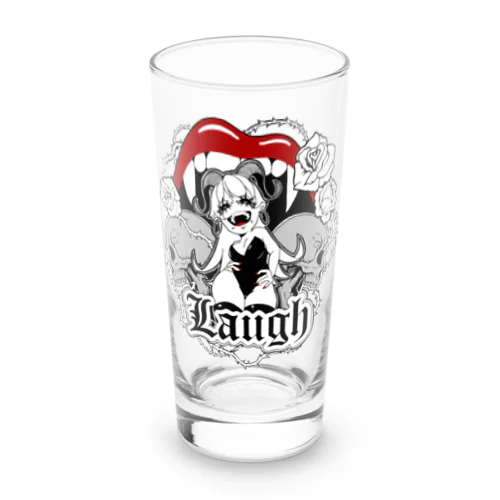 Laugh Long Sized Water Glass