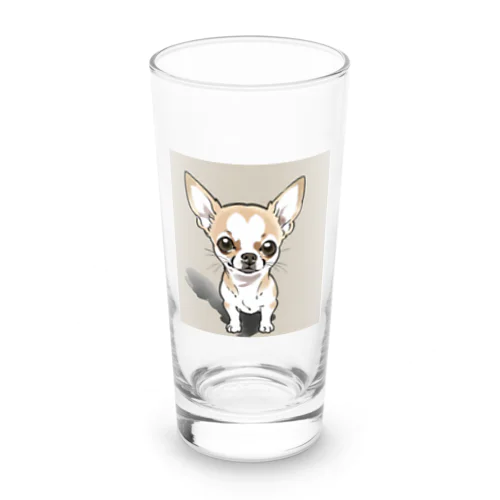 チワワのこてつ Long Sized Water Glass