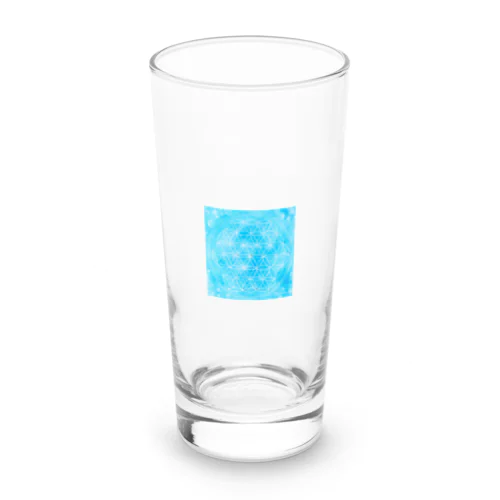 フラワーオブライフ神聖幾何学 Long Sized Water Glass