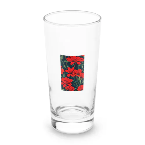 赤花 Long Sized Water Glass