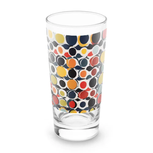 北欧　ドット柄　マリメッコ風　Scandinavian dot pattern Long Sized Water Glass