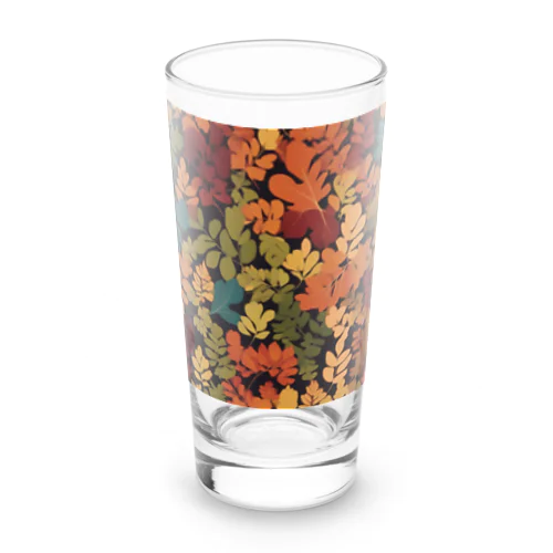 北欧風　葉っぱデザイン　Scandinavian style leaf design Long Sized Water Glass